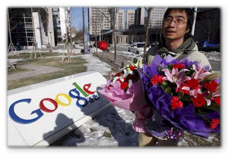 Google podría dejar China