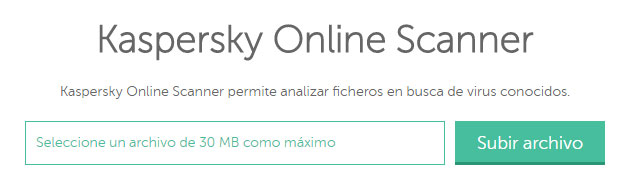 Kaspersky Online Scanner